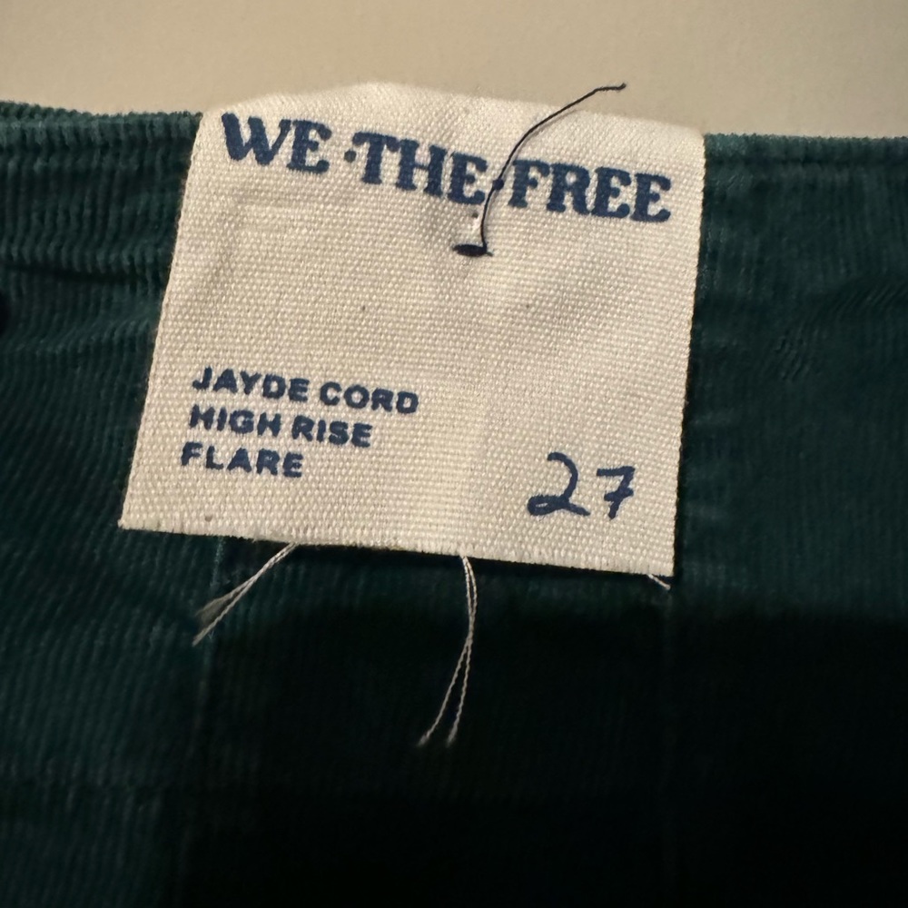 Free People corduroy flares